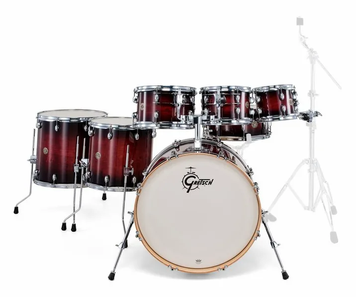 Gretsch Drums Catalina Maple 7-piece DCB, dettaglio ravvicinato, photo 2