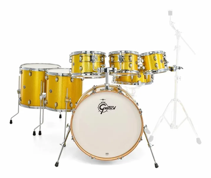 Gretsch Drums Catalina Maple 7-piece LS, vista dall'alto, photo 2