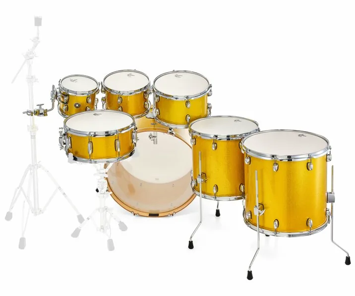 Gretsch Drums Catalina Maple 7-piece LS, vista dall'alto, photo 4
