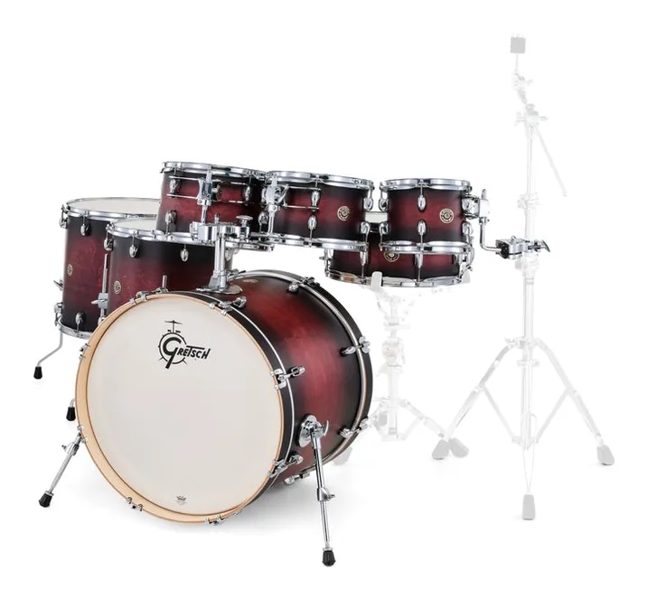 Gretsch Drums Catalina Maple 7-piece SDCB, vista frontale