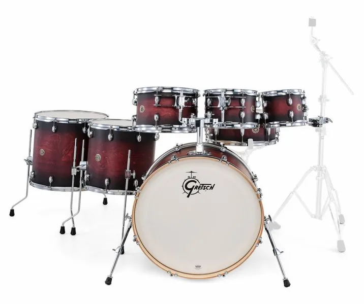 Gretsch Drums Catalina Maple 7-piece SDCB, vista dall'alto, photo 2