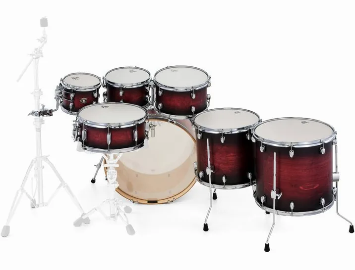 Gretsch Drums Catalina Maple 7-piece SDCB, vista frontale, photo 4