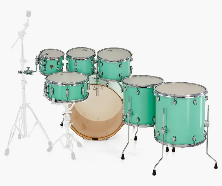 Gretsch Drums Catalina Maple 7-piece SG, vista dall'alto, photo 4