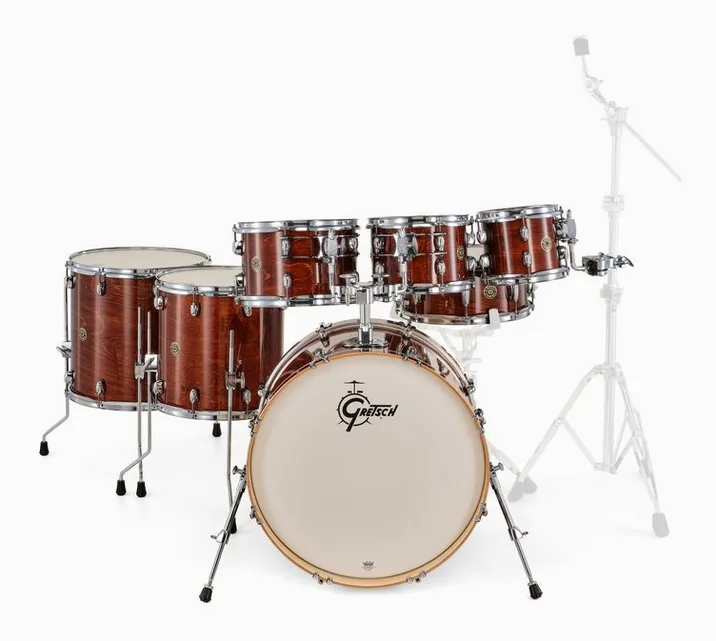 Gretsch Drums Catalina Maple 7-piece WG, vista dall'alto, photo 2