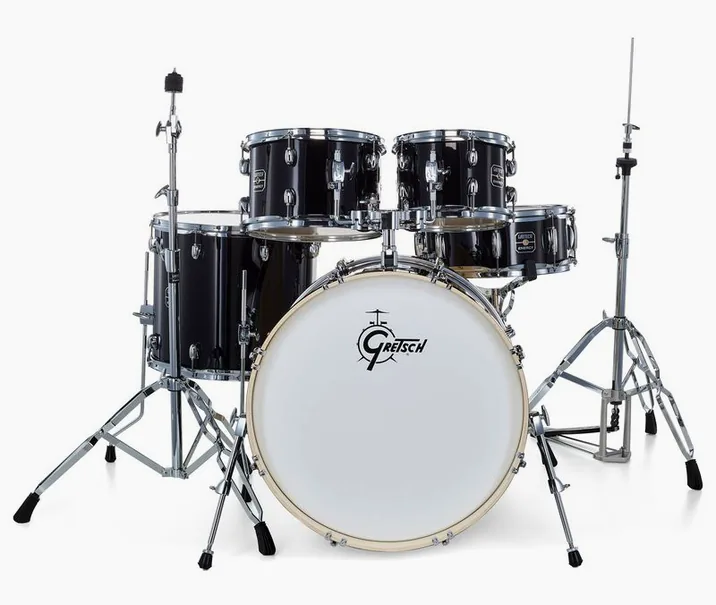 Gretsch Drums Energy Black 4-piece HWP, dettaglio ravvicinato, photo 2
