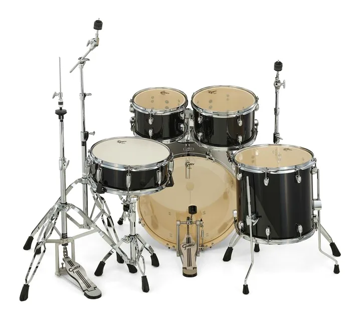 Gretsch Drums Energy Black 5-piece HWP, vista dall'alto, photo 4