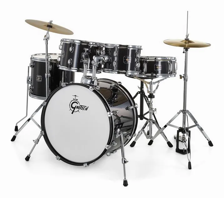 Gretsch Drums Renegade 20" Black Mist, vista frontale
