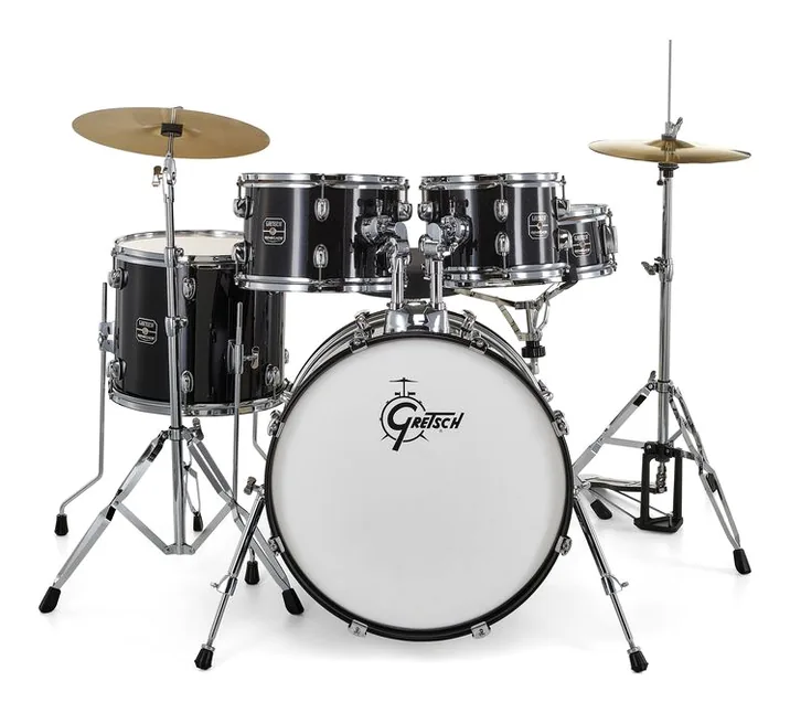 Gretsch Drums Renegade 20" Black Mist, vista frontale, photo 2