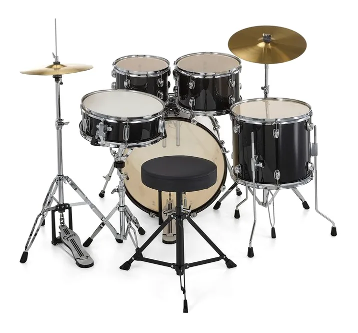 Gretsch Drums Renegade 20" Black Mist, su sfondo neutro, photo 4