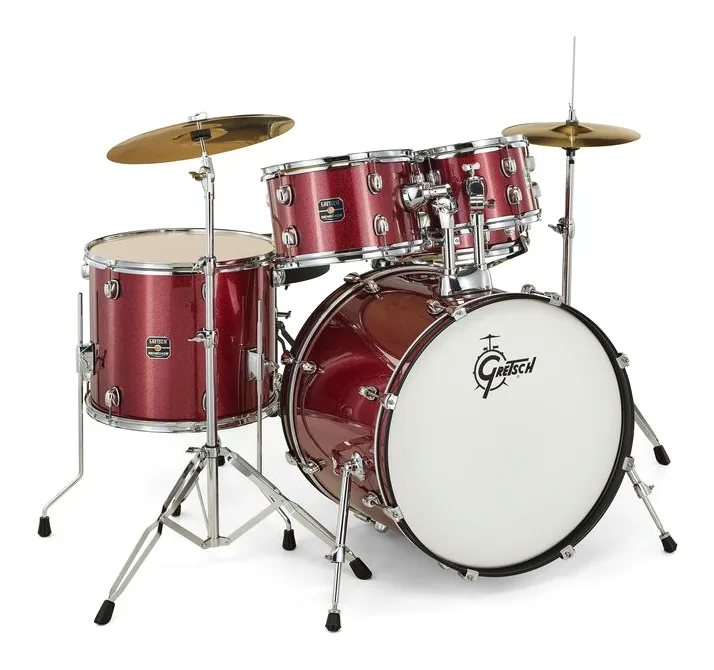 Gretsch Drums Renegade 22" Ruby Sparkle, vista dall'alto, photo 3