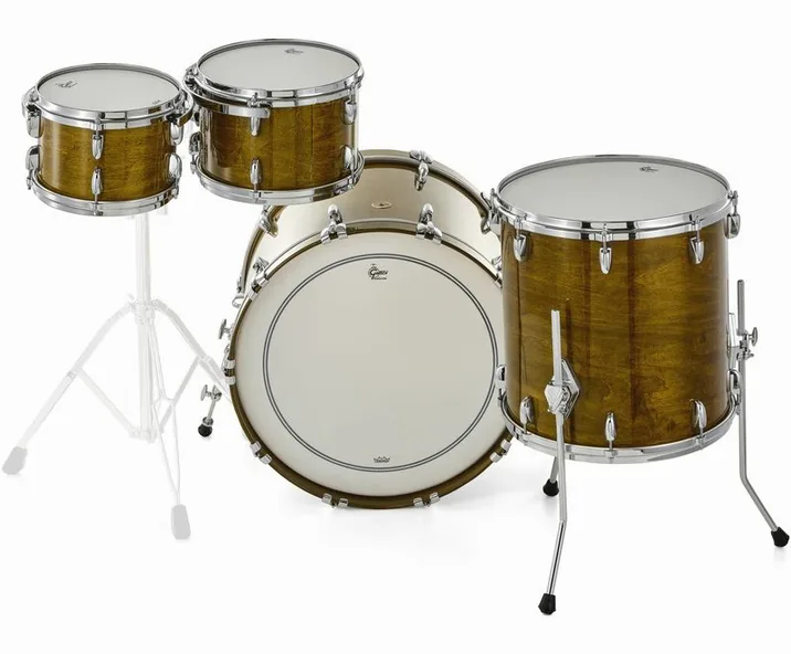 Gretsch Drums USA Custom St. Shell Set Jade, dettaglio ravvicinato, photo 4