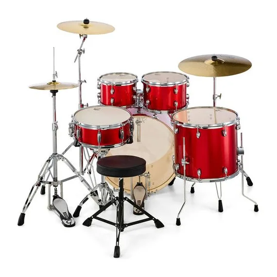 Gretsch Drums Energy Standard Red, vista di tre quarti, photo 4