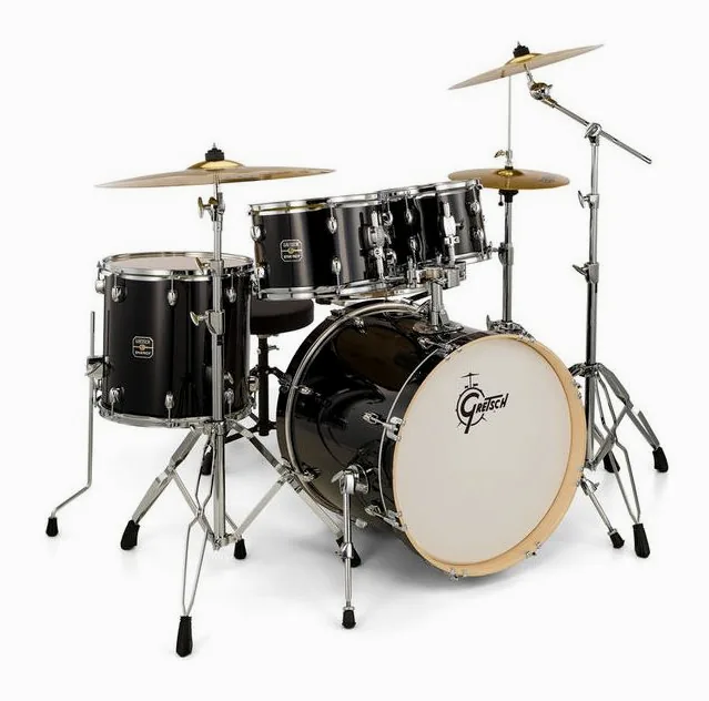 Gretsch Drums Energy Studio Black, vista dall'alto, photo 3