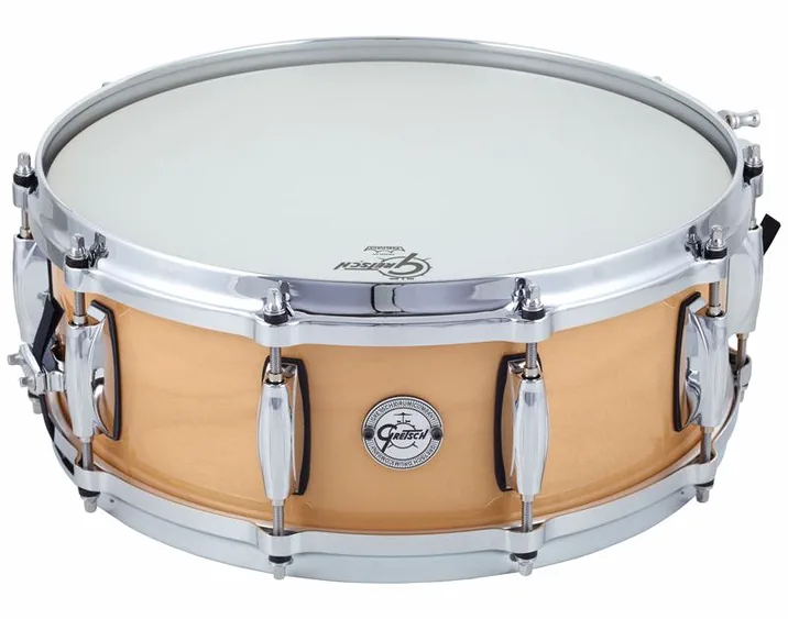 Gretsch Drums 14"x5" Full Range Snare Maple, su sfondo neutro