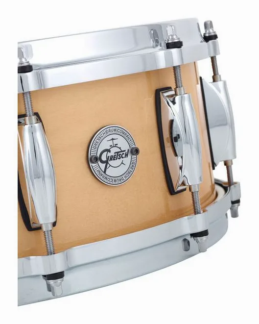 Gretsch Drums 14"x5" Full Range Snare Maple, vista frontale, photo 4