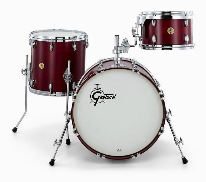 Gretsch Drums USA Custom Satin Rosewood, vista di tre quarti, photo 2