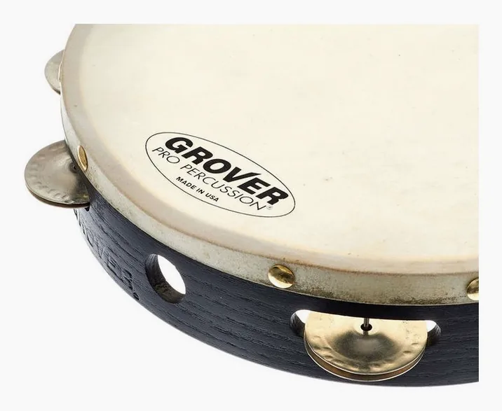 Grover Pro Percussion T1/GS Tambourine, dettaglio ravvicinato, photo 4