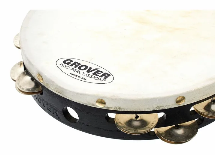 Grover Pro Percussion T2/GS Tambourine, vista di lato, photo 4
