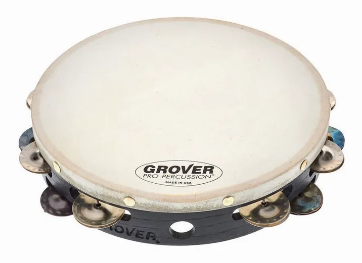 Grover Pro Percussion T2/HS Tambourine, vista frontale