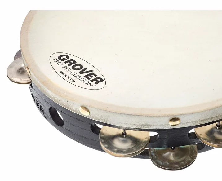 Grover Pro Percussion T2/HS Tambourine, dettaglio ravvicinato, photo 4