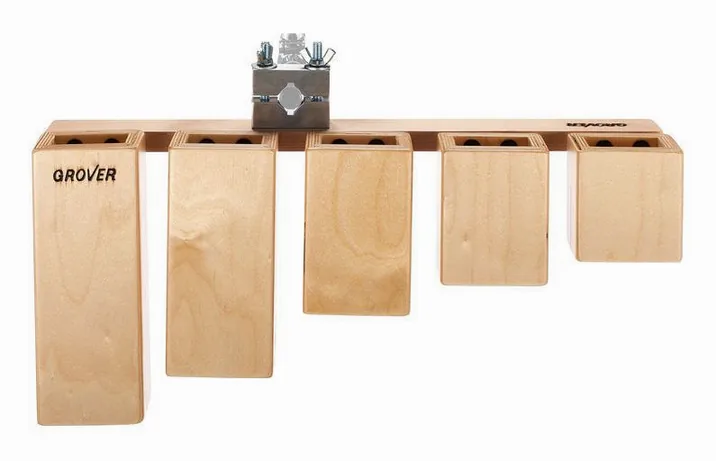 Grover Pro Percussion TPB-X Temple Blocks, vista dall'alto, photo 2