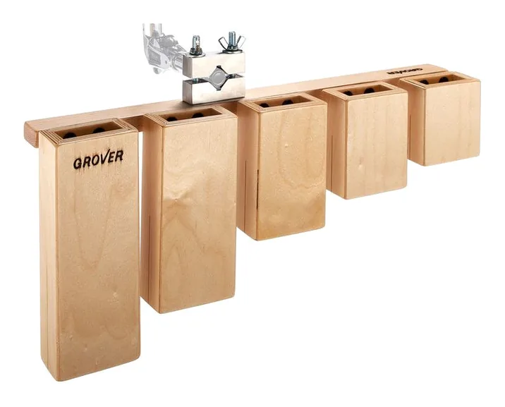 Grover Pro Percussion TPB-X Temple Blocks, vista di lato, photo 3