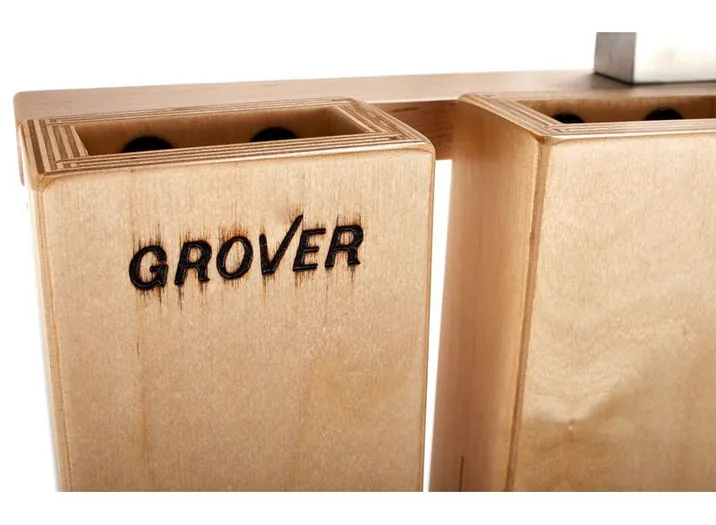 Grover Pro Percussion TPB-X Temple Blocks, vista dall'alto, photo 4