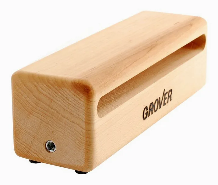 Grover Pro Percussion Woodblock WB-7, vista frontale, photo 3
