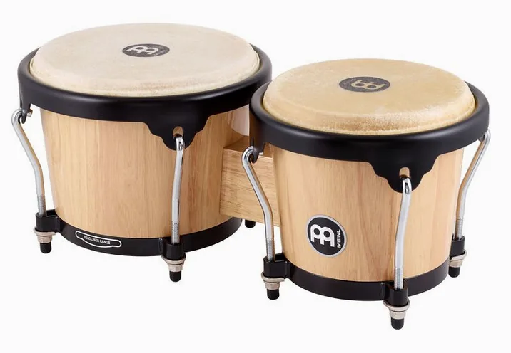 Meinl HB100NT Bongo Set, su sfondo neutro