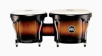 Meinl HB100VSB Bongo Set, vista frontale