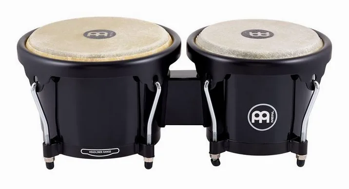 Meinl HB50BK Journey Bongos Black, vista dall'alto, photo 2