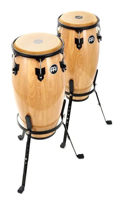 Meinl HC512 Conga Set 11" + 12" -NT, su sfondo neutro, photo 2