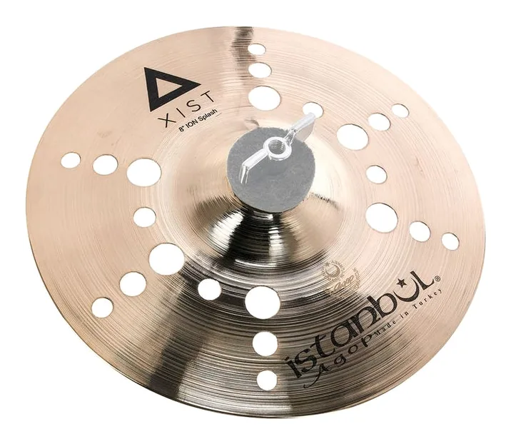 Istanbul Agop 08" Xist ION Splash Brilliant, su sfondo neutro