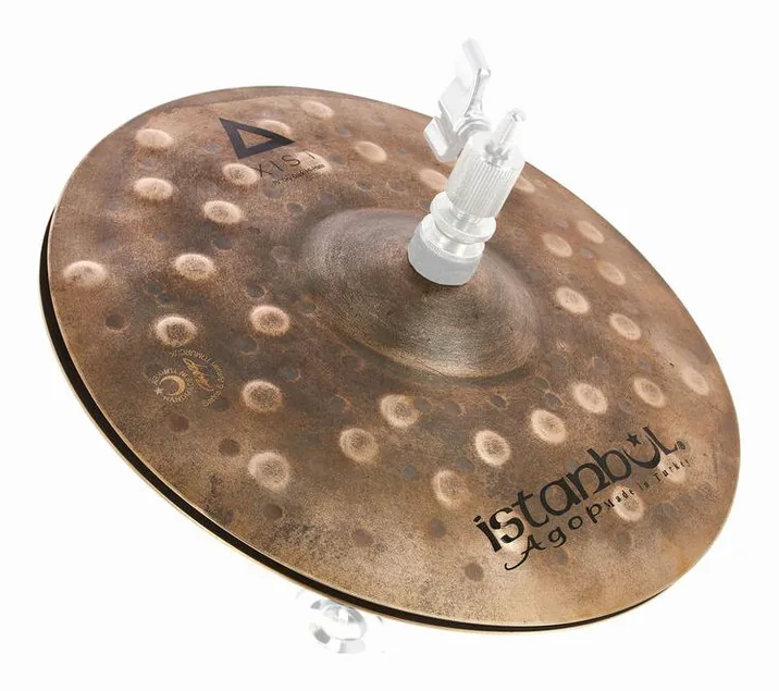 Istanbul Agop 10" Xist Dry Dark Hi-Hat, vista frontale