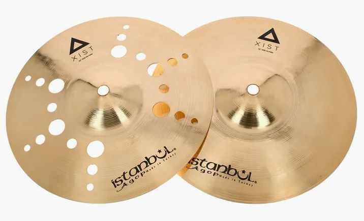 Istanbul Agop 10" Xist ION Hi-Hat Brilliant, dettaglio ravvicinato, photo 2