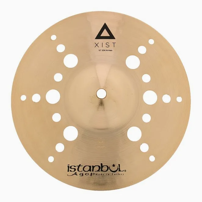 Istanbul Agop 10" Xist ION Hi-Hat Brilliant, vista frontale, photo 4