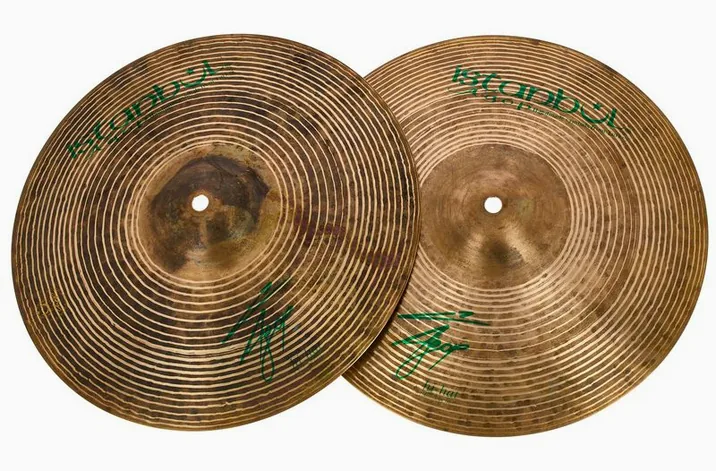 Istanbul Agop 13" Agop Signature Hi-Hat, su sfondo neutro, photo 2