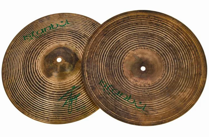 Istanbul Agop 13" Agop Signature Hi-Hat, su sfondo neutro, photo 3
