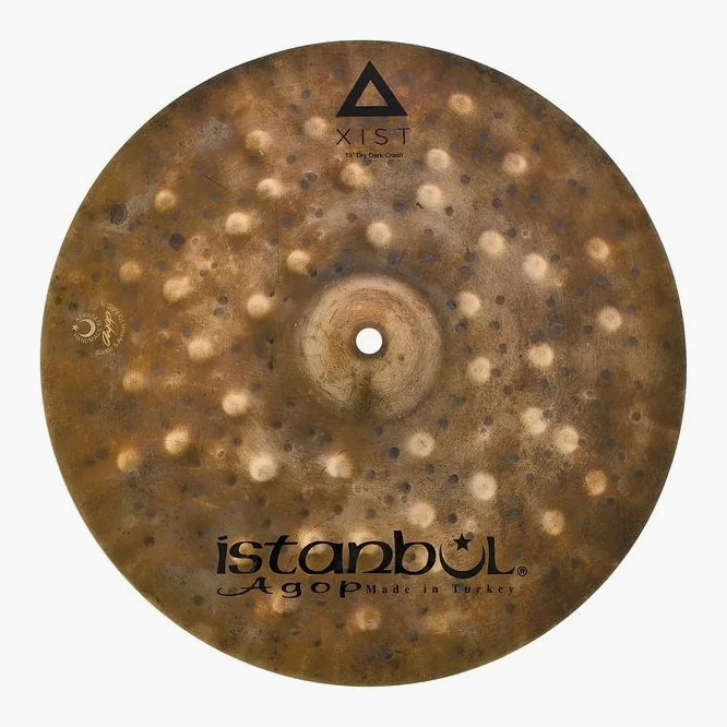 Istanbul Agop 13" Xist Dry Dark Crash, vista di lato, photo 2
