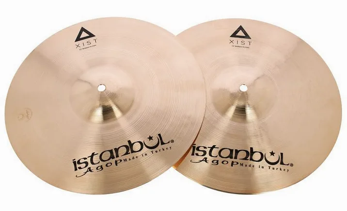 Istanbul Agop 13" Xist Hi-Hat Brilliant, dettaglio ravvicinato, photo 2