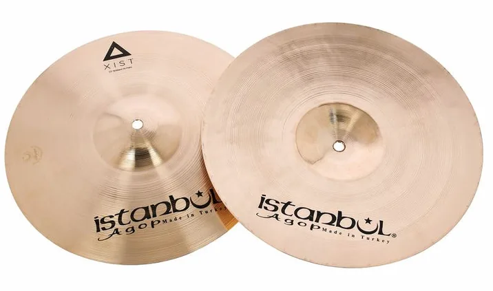 Istanbul Agop 13" Xist Hi-Hat Brilliant, vista di tre quarti, photo 3