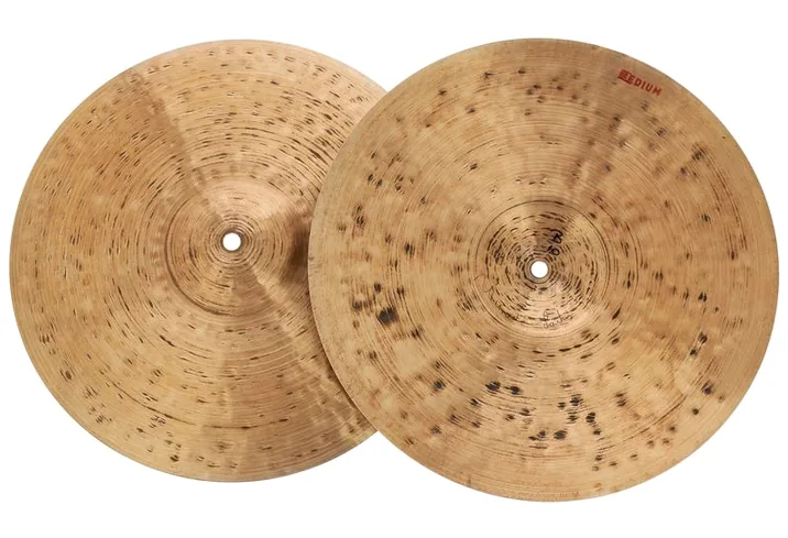 Istanbul Agop 14" 30th Anniversary Med. HH, vista di tre quarti, photo 3