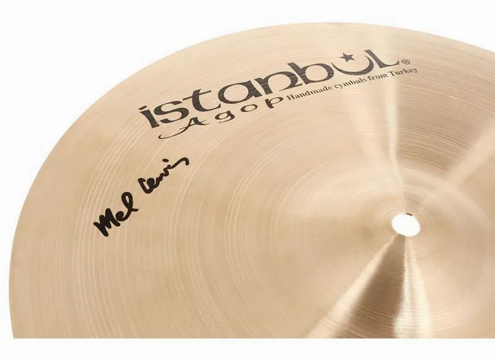 Istanbul Agop 14" Mel Lewis Sign. Hi-Hat, vista dall'alto, photo 4
