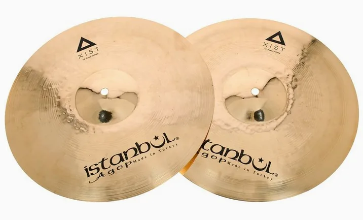 Istanbul Agop 14" Xist Power Hi-Hat, vista di tre quarti, photo 2