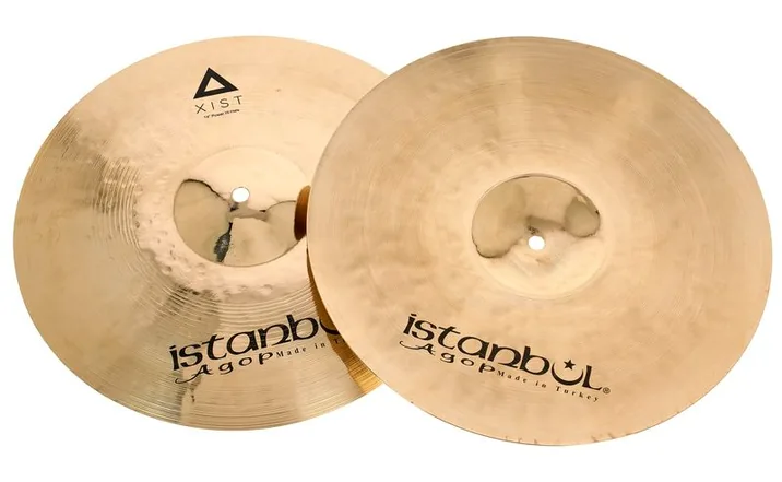 Istanbul Agop 14" Xist Power Hi-Hat, su sfondo neutro, photo 3