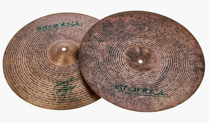 Istanbul Agop 15" Agop Signature Hi-Hat, vista frontale, photo 2