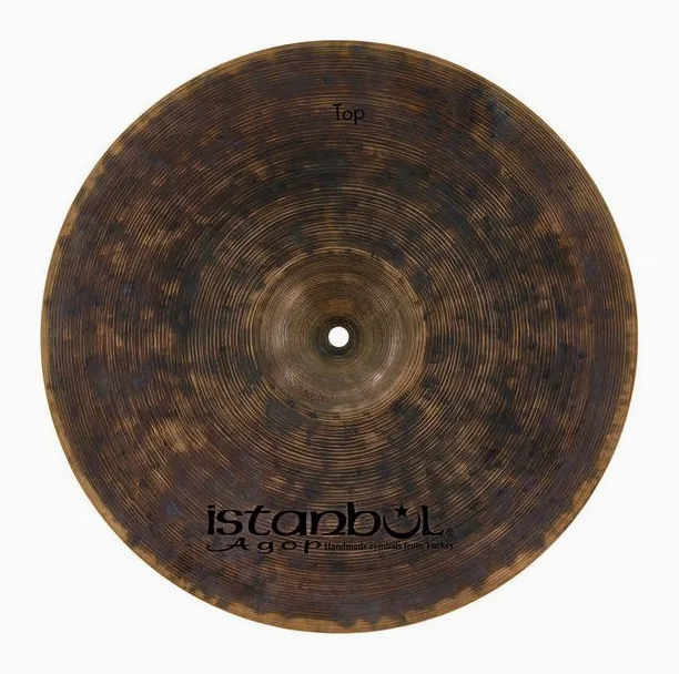 Istanbul Agop 15" Cindy Blackman OM Hi-Hat, su sfondo neutro, photo 3
