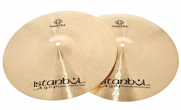 Istanbul Agop 15" Mantra Hi-Hat, vista di lato, photo 2