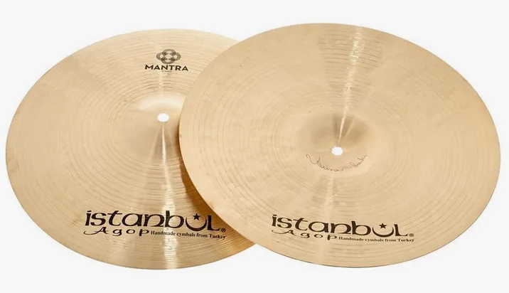 Istanbul Agop 15" Mantra Hi-Hat, vista dall'alto, photo 3