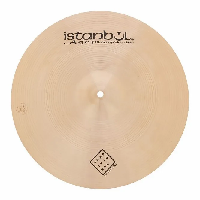 Istanbul Agop 15" Traditional Dark Hi-Hat, dettaglio ravvicinato, photo 4